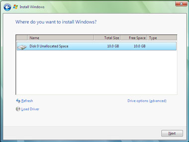 Truco Instalar Windows Vista Ruta Instalación